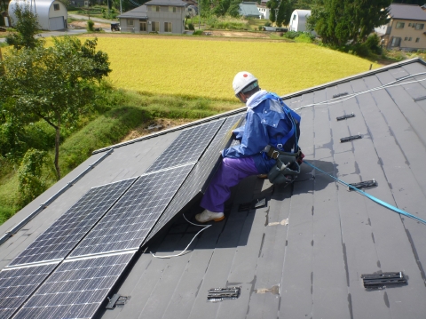 長岡市Ｍ様太陽光発電設備工事　