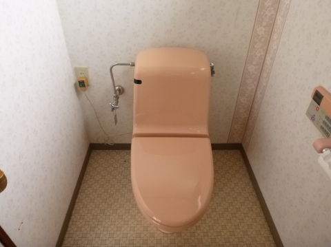 全自動おそうじトイレ交換工事