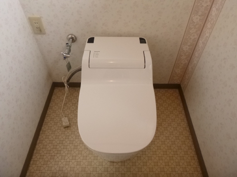 全自動おそうじトイレ交換工事